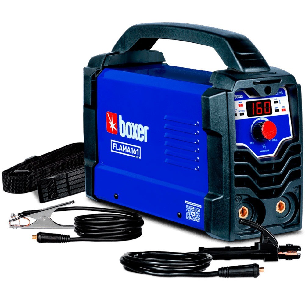 Inversora de solda 160A para eletrodo tig DC FLAMA 161 BV - Boxer