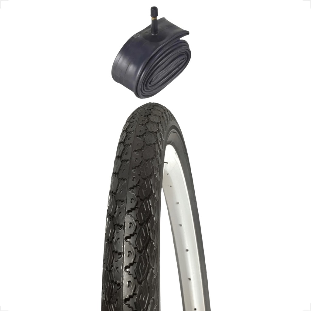Pneu Pirelli Manga Turbo aro 26 x 1.1 Montadinha Motorizada Bike + Camara de ar Shiver Bico Grosso