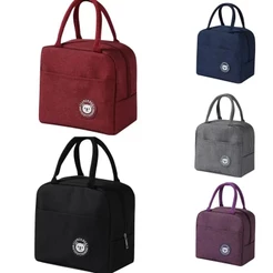 bolsa térmica marmita lancheira fitness academia e passeios 23x13x19cm