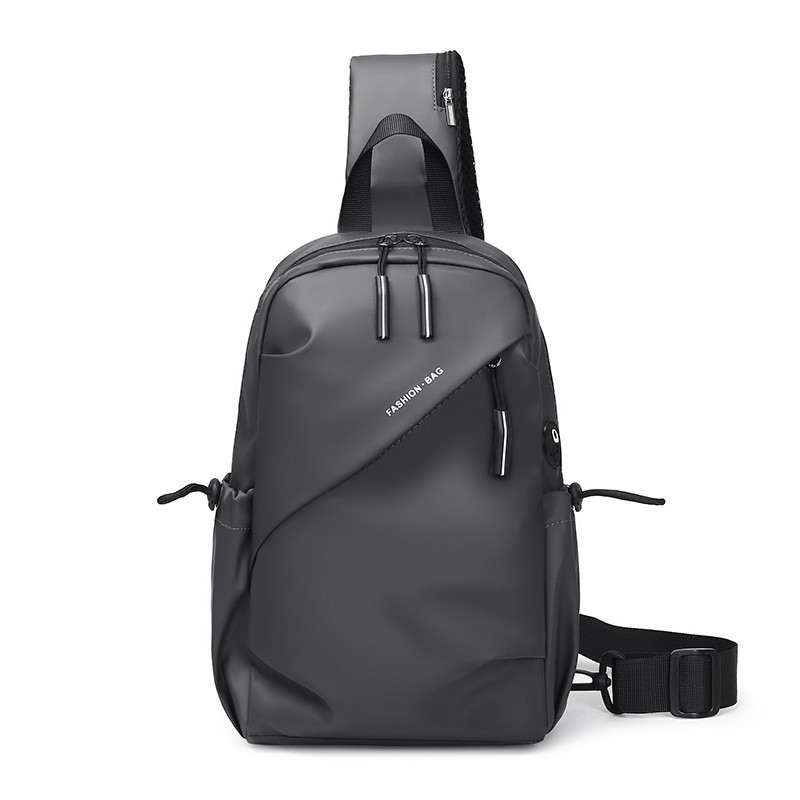 Nova bolsa de peito masculina, bolsa de ombro, bolsa transversal, bolsa de cintura, bolsa de ciclismo repelente à água.