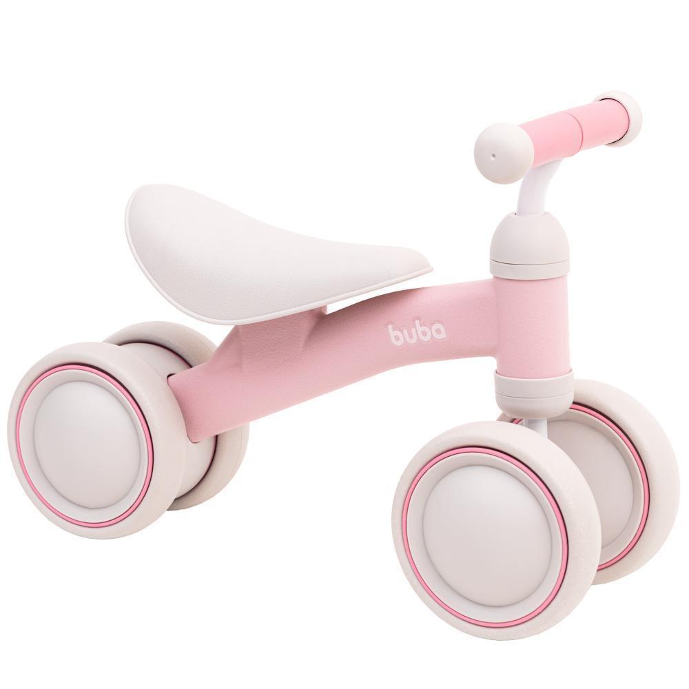 Bicicleta Equilíbrio Buba Infantil Andador Sem Pedal 4 Rodas Bebê Criança Lançamento