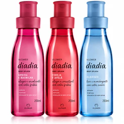 Kit 3 Natura Tododia Body Splash Colonia Feminina 200ml - Refrescante e Glamour WLOWER