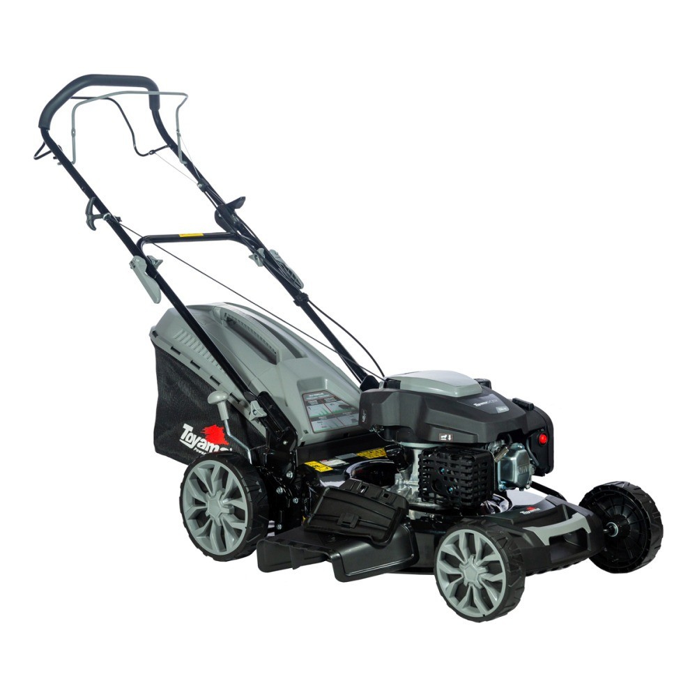 Cortador de grama a gasolina 7.5 hp 4T corte 56 cm com recolhedor e tração - TLM560TRMS-75XP Toyama