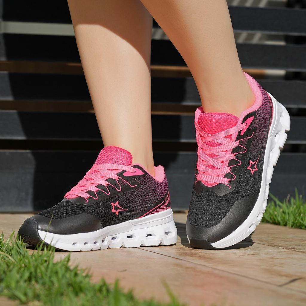 Tênis Feminino Masculino Corrida Academia Caminhada Confortavel Musculação Treino  Leve Macio