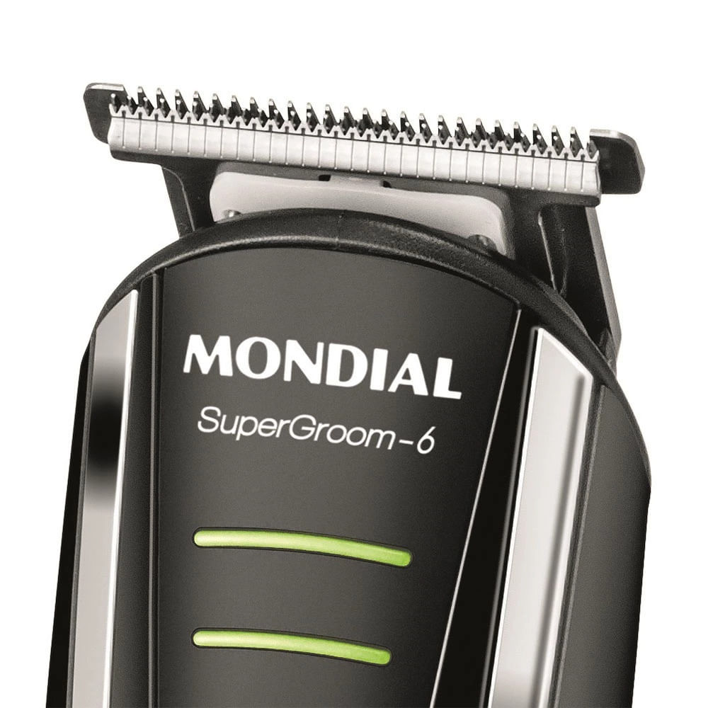 Aparador de Pelos Elétrico Mondial Super Groom 6 em 1 BG-04 - Bivolt · foto 2