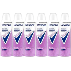 Kit Desodorante Aerosol Rexona Active Emotion 150ml - 6 Unidades