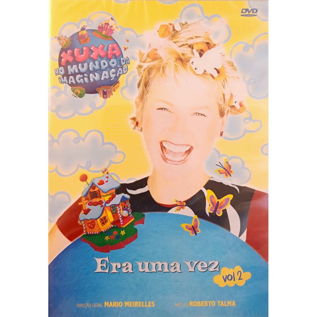 DVD Xuxa Era Uma Vez: Volume 2 - Original - Lacrado de Fábrica