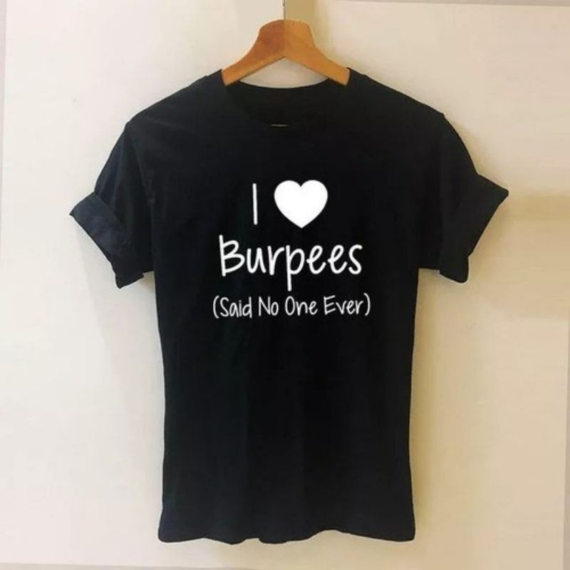 Camiseta Burpees camiseta Academia Crossfit musculação Unissex