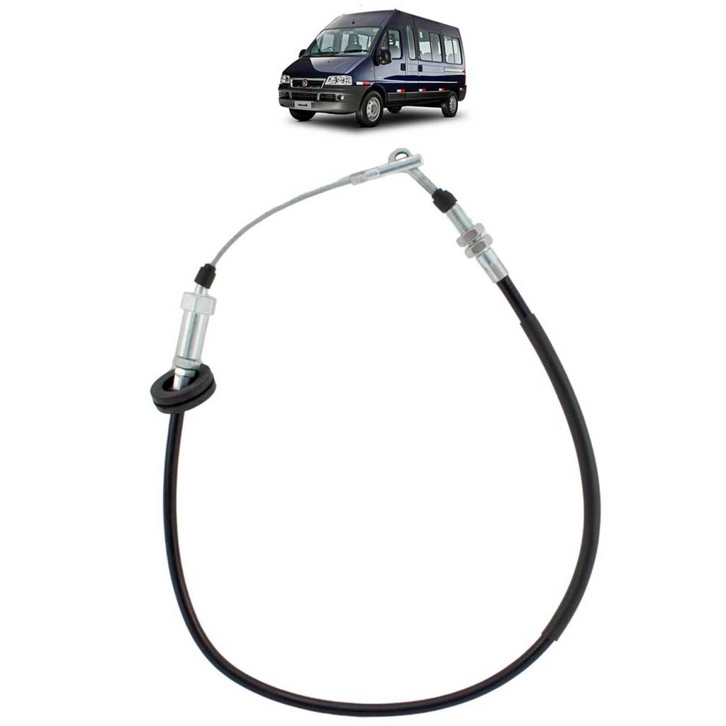 CABO FREIO MÃO *ALAVANCA* 107 CM  DUCATO 2.8/ 2003 A 2012/BOXER 2.8/ 2003 A 2012/JUMPER 2.8/ 2003 A 2012 1349734080 em Oferta na Shopee