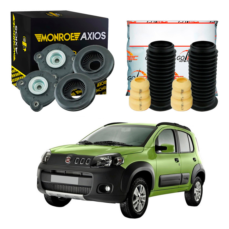 Kit Batente Dianteiro Axios Uno Way 1.0 1.4 2010 A 2016