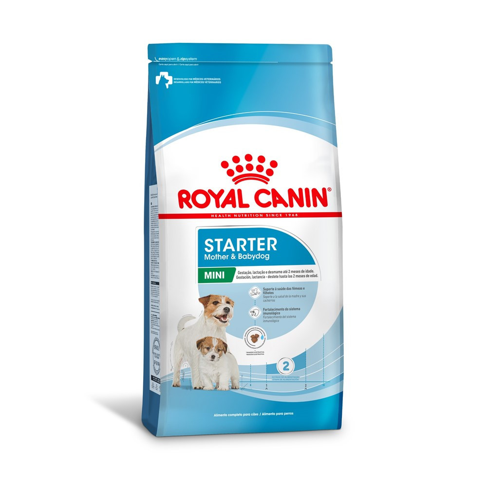 Ração Starter Mother e Baby para Cães de Porte Mini 1kg Royal Canin