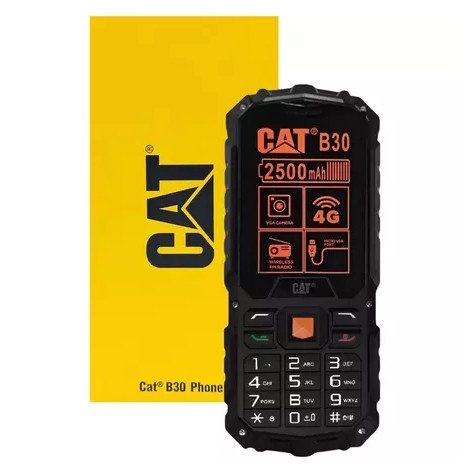 Celular Caterpillar B30 4G Resistente à Água Poeira e Quedas Dual Sim