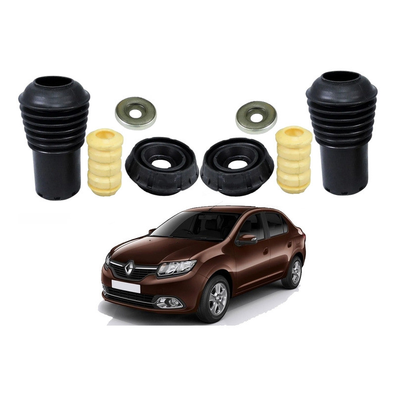 Kit Batente Dianteiro Logan 1.0 1.6 2014 A 2020 em Oferta na Shopee