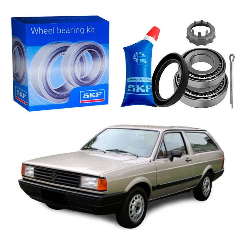 Kit Rolamento Roda Traseiro Parati 1.6 1.8 1988 A 1990