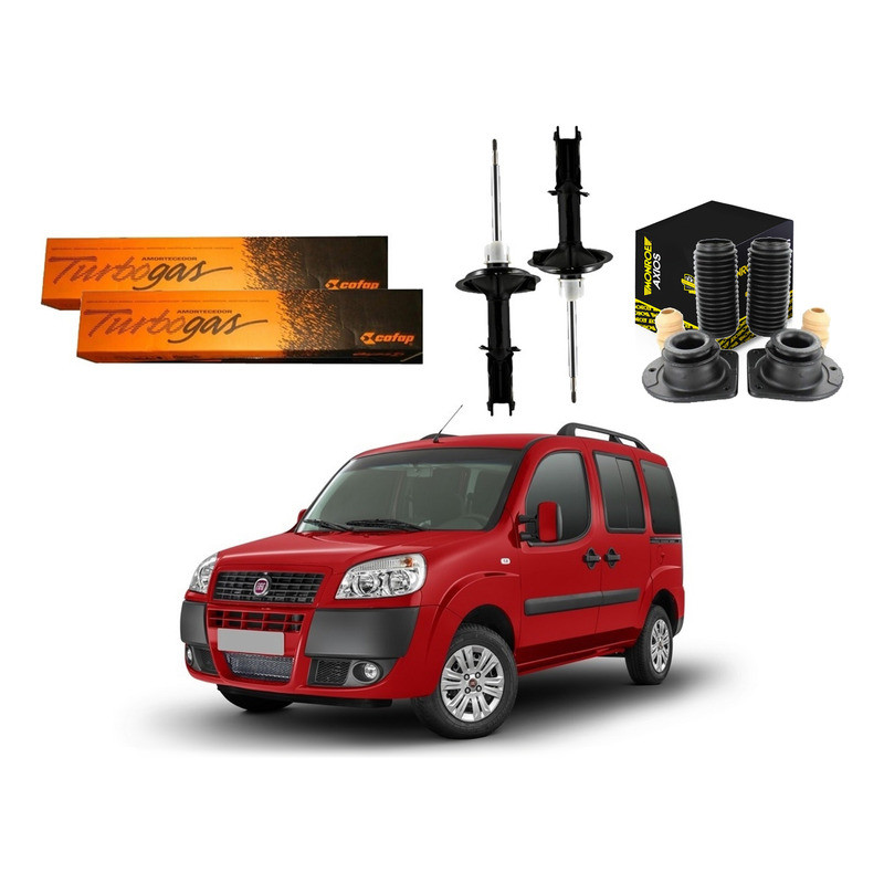 Kit Amortecedor Dianteiro, Doblo 1.4 1.8 2010 A 2020 em Oferta na Shopee