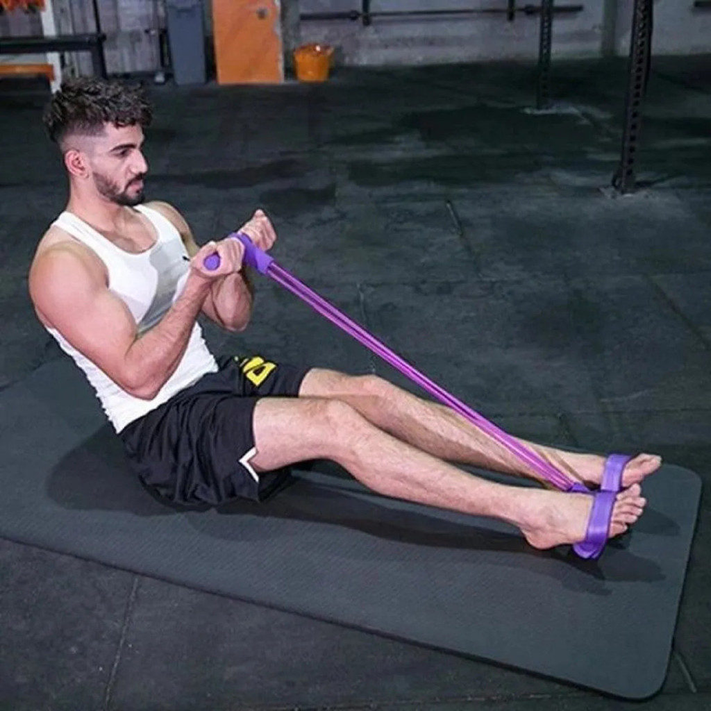Acessorio Extensor 2 Elasticos Exercicios Academia Ginastica Treine Em Casa