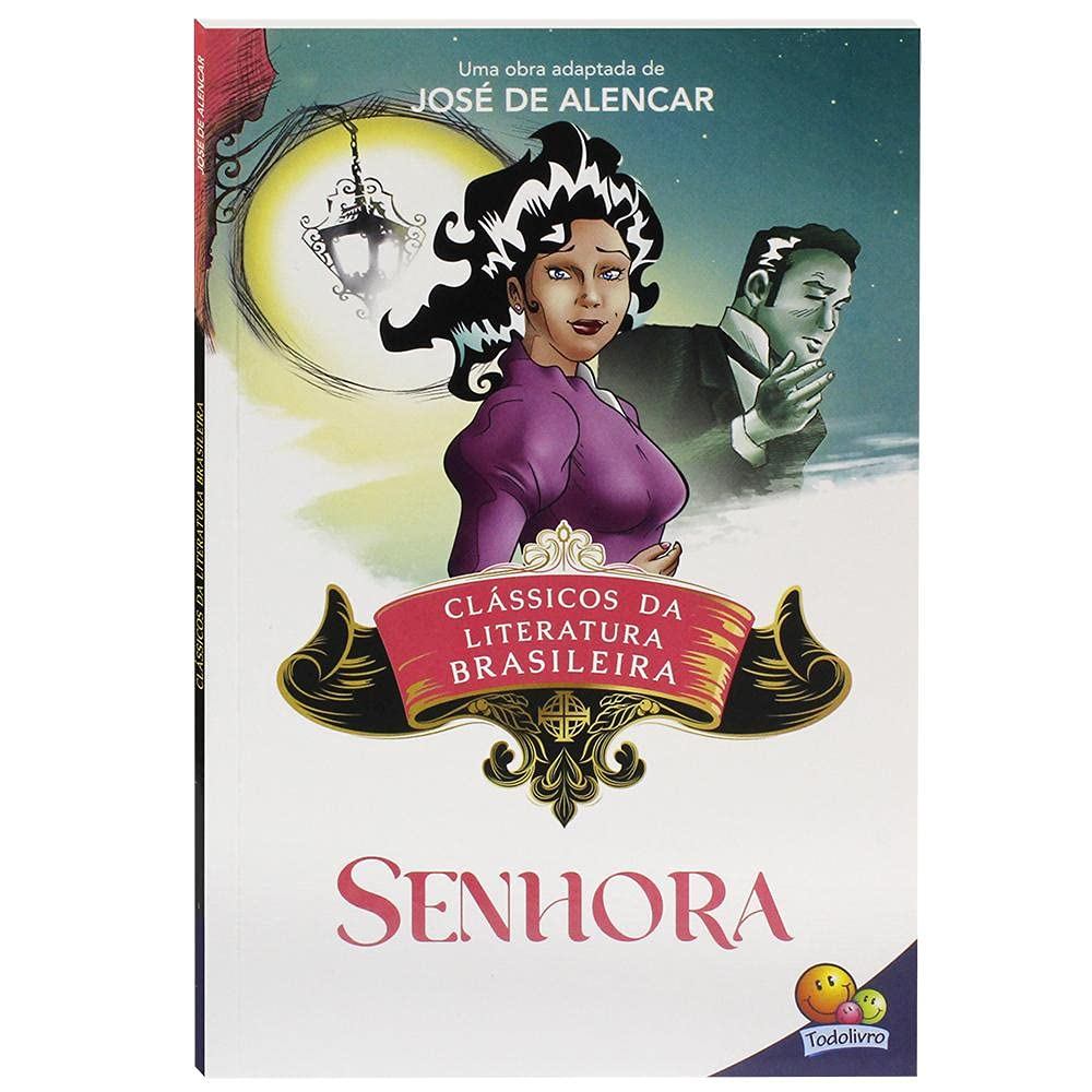 Clássicos da Literatura | Senhora | José de Alencar | Brochura em Oferta na Shopee