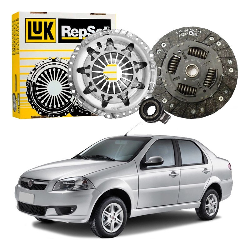 Kit Embreagem Luk Siena Rst 1.0 2007 A 2016 em Oferta na Shopee