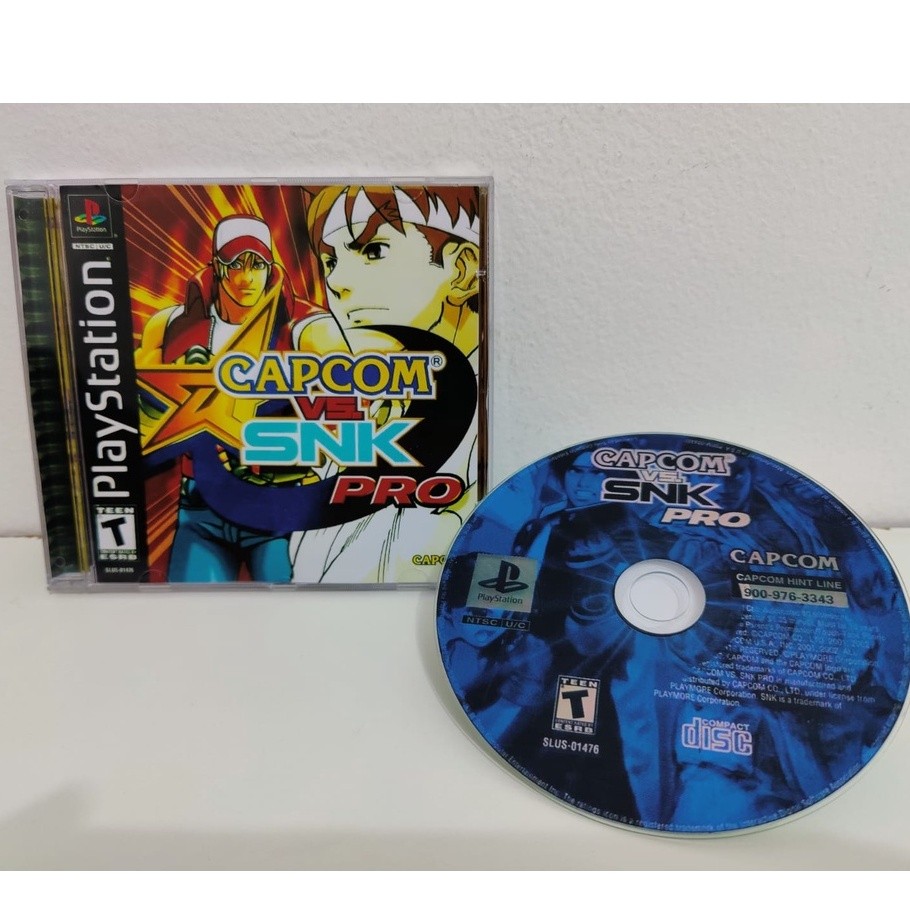 CAPCOM VS SNK PRO - PS1