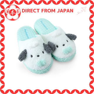 [Direto do Japão] Flipflop, Slide Slipper[Sanrio] Chinelo em formato de rosto Pochacco Aproximadamente 25 cm 287547