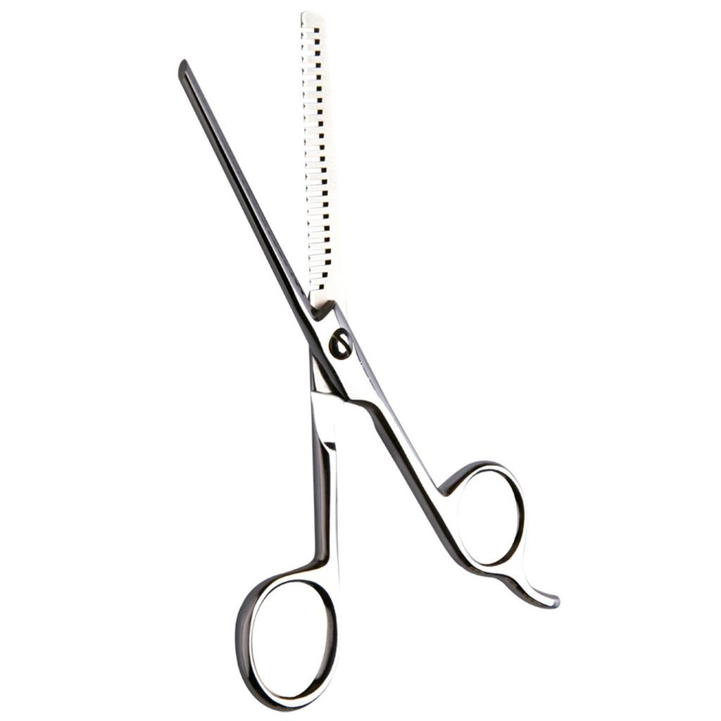 Tesoura Desbastadora Profissional Marco Boni Liso Prata 6" Aço Inoxidável (1707)
