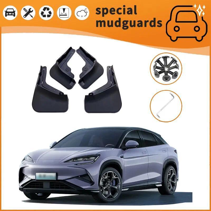 Para 24 Modelos De BYD Sea Leão 07 Guarda-Lamas Fender Mudflaps Dianteiro Traseiro Flares Respingo Guardas Capa Acessóri