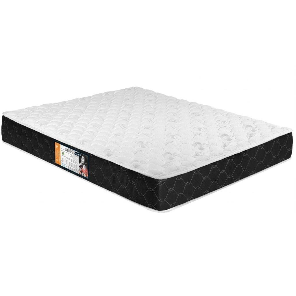 Colchão Casal Espuma D33 Black White Euro Pillow Double Face (138x188x25) - Castor