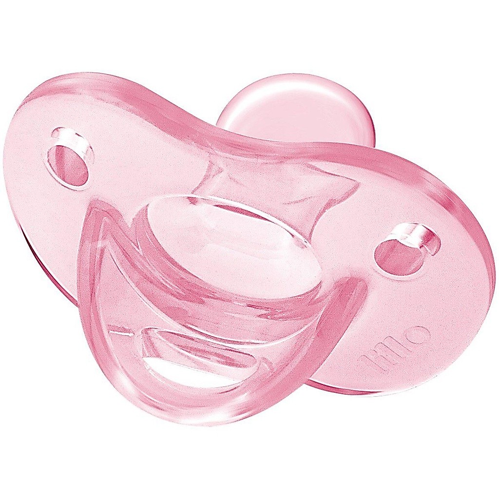 Chupeta Soft Calming Silicone Simétrico Tam.1 Rosa - Lillo
