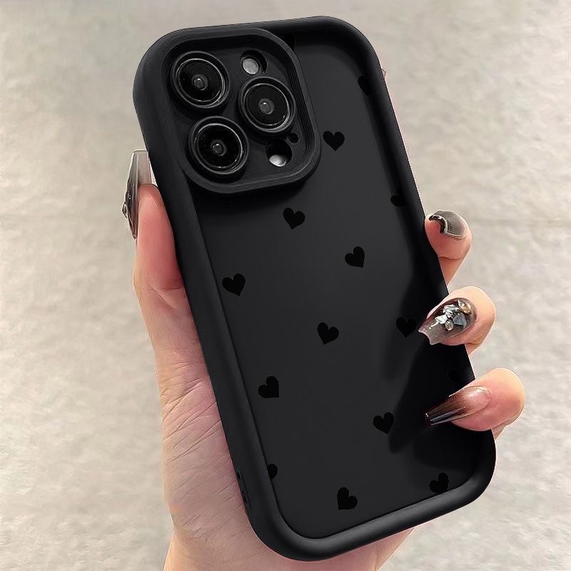 Capinha Capa Coração Para Samsung A05S A15 A07 A13 A55 A35 S24 ULTRA  A23 A54 A17 A26 S23 FE Silicone Anti Queda