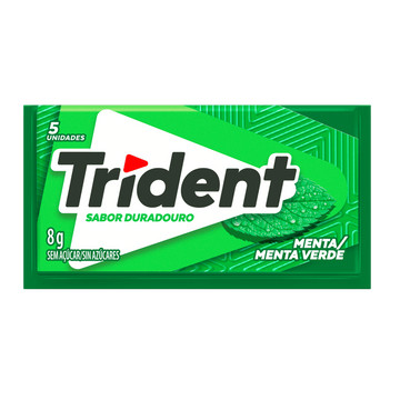 Trident Chiclete de menta 8g