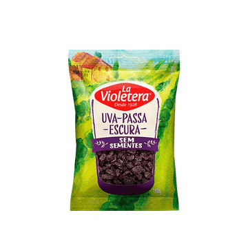 La Violetera Uva passa escura sem semente 100g