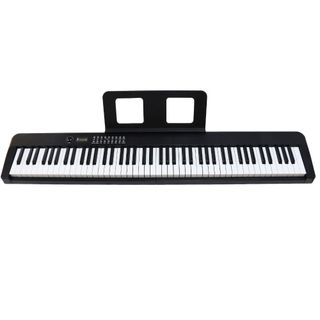 Piano Digital Dobrável 88 Teclas Sensitivas Portatil Midi