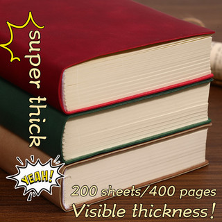 A6 Couro Diário Caderno 400 Páginas Capa Mole Bloco De Escrita Quadro Branco Nota Bookpocket Portátil Memorando Para Via