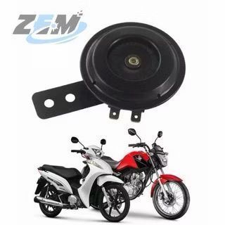 Buzina Universal para Moto Modelo Paquerinha 12V Preto