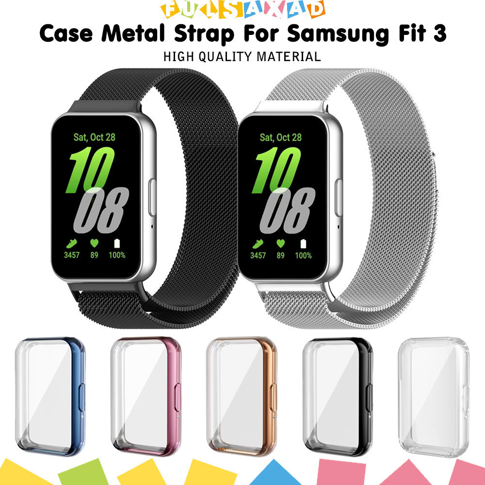 Pulseira De Strap Metal Aço Magnético Milanesa Capinha Capa TPU for Relógio Sma