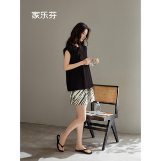 Kelefen pijamas femininos verão verão sem mangas colete Shorts Modal Loungewear tamanho grande sentimento High-End