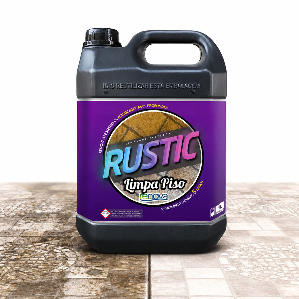Limpa Piso Rustico Revitaliza Eficiente Piso Quintal Limpa Revitaliza Sujidades Eficiente Quintal Calçada Rustic