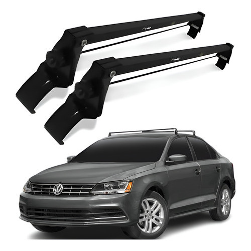 Rack De Teto Bagageiro Jetta 2012 13 14 15 16 17 2018 - Pret