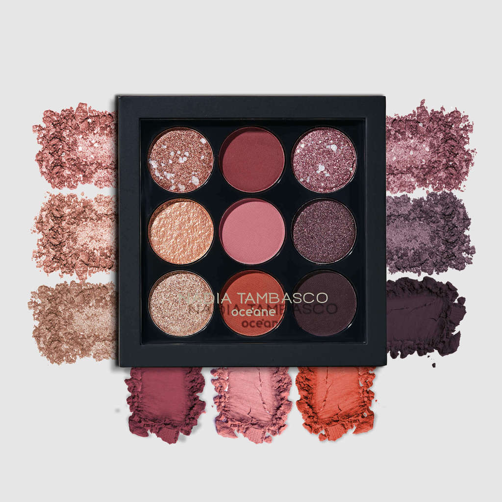 Kit Paleta de Sombras + Revitalizador Labial Rosa Nádia Tambasco By Océane (2 Produtos) · foto 2