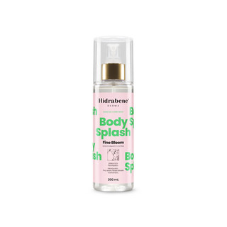Body Splash Feminino Fine Bloom Hidrabene 200ml Floral Aquático Fresco