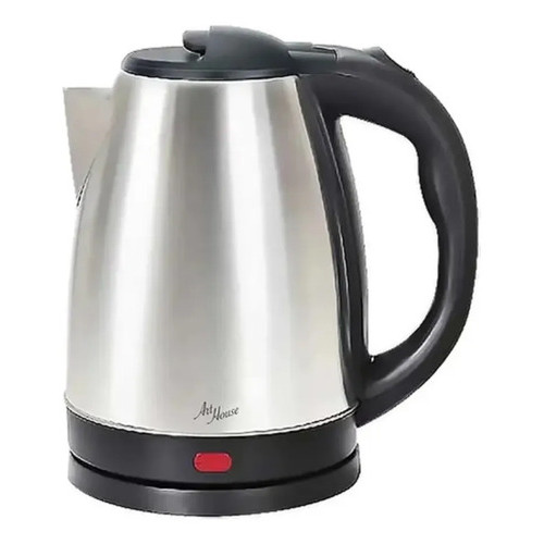 CHALEIRA ELÉTRICA 1.8L PRATA BASE GIRATÓRIA DESLIGAMENTO AUTOMÁTICO 127V