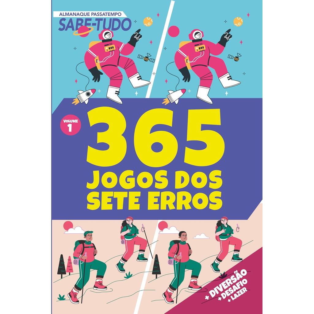 Almanaque Passatempos Sabe-Tudo | 365 Jogos dos 7 Erros