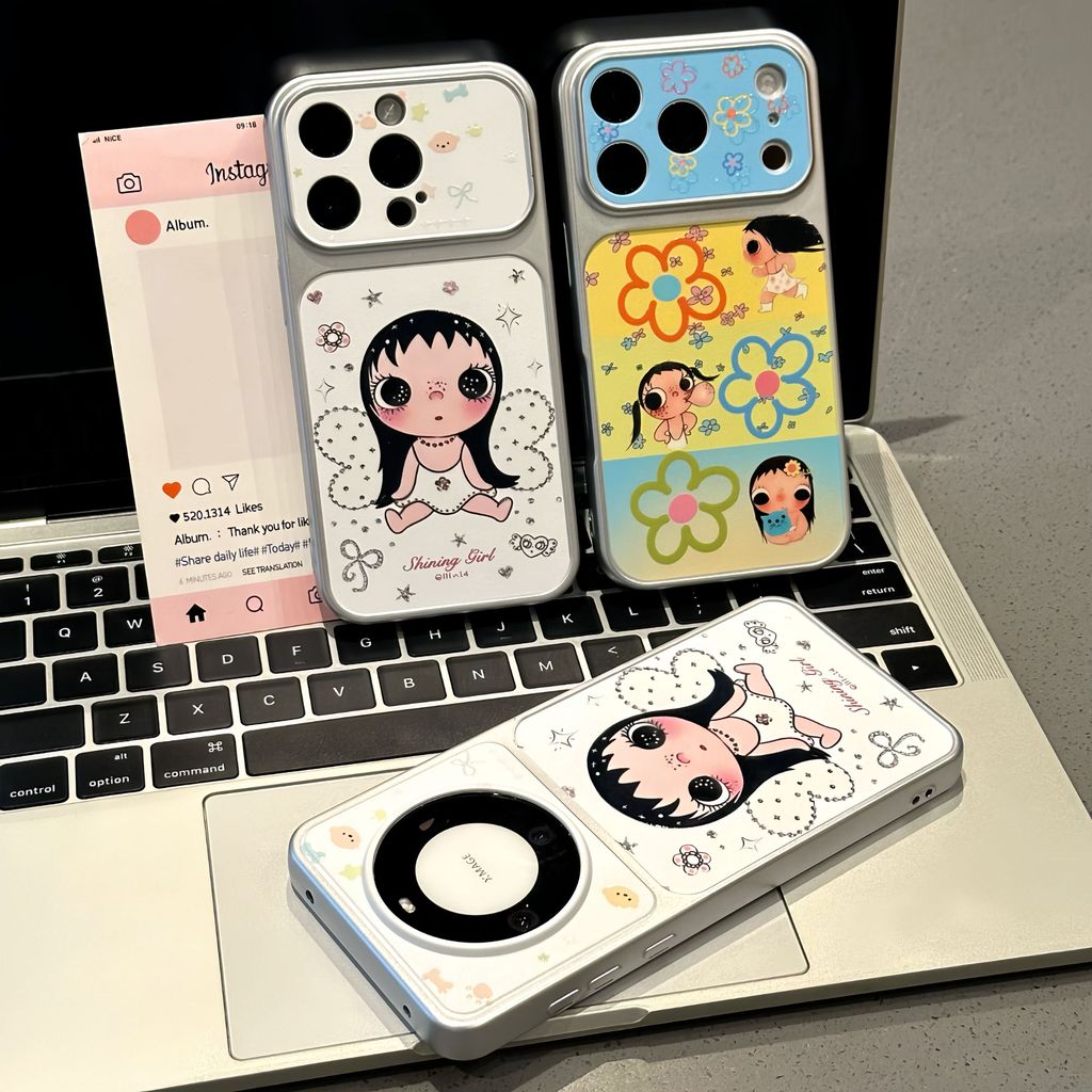 Capa de Telefone Angel Xiaoyu para Samsung Galaxy A27 A37 A36 M36 F36 A35 A34 A33 M32 A31 A26 A25 A24 A23 A22S Capa Maci