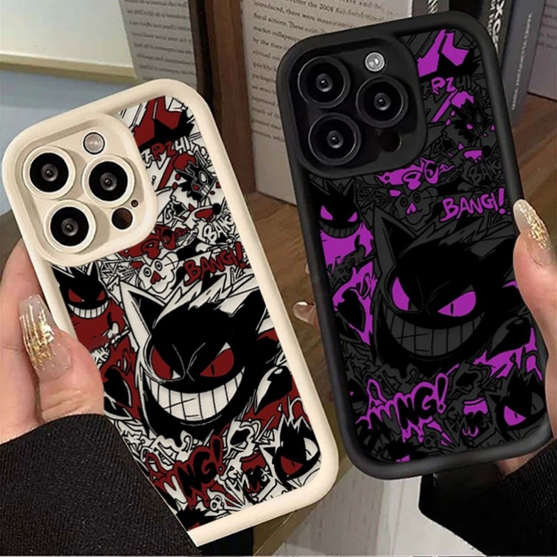 Capa De Telefone Gengar Para Samsung Galaxy A17 A07 A14 A25 A54 A56 A36 A26 A24 A14 A15 A12 A16 A34 A55 A54 A32 S22 S21 