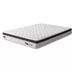 Colchão Queen Espuma Ortopédica Onix D33 158x198x20cm Hellen - Suporta até 120 kg por pessoa