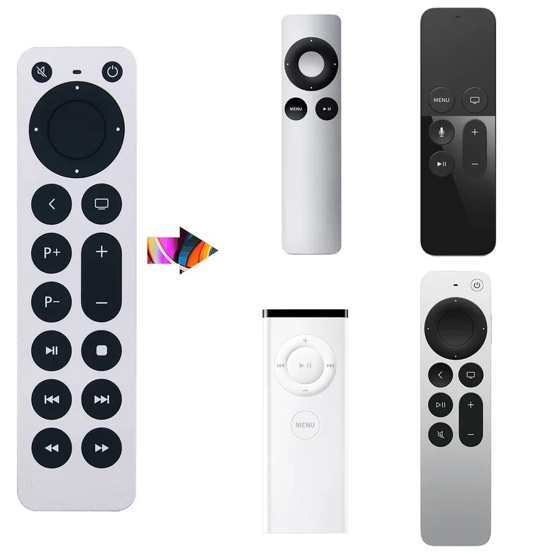 1 Unidade De Controle Remoto De TV Apple Para 4K/Gen 1 2 3 4/HD A2843 A2737 A216