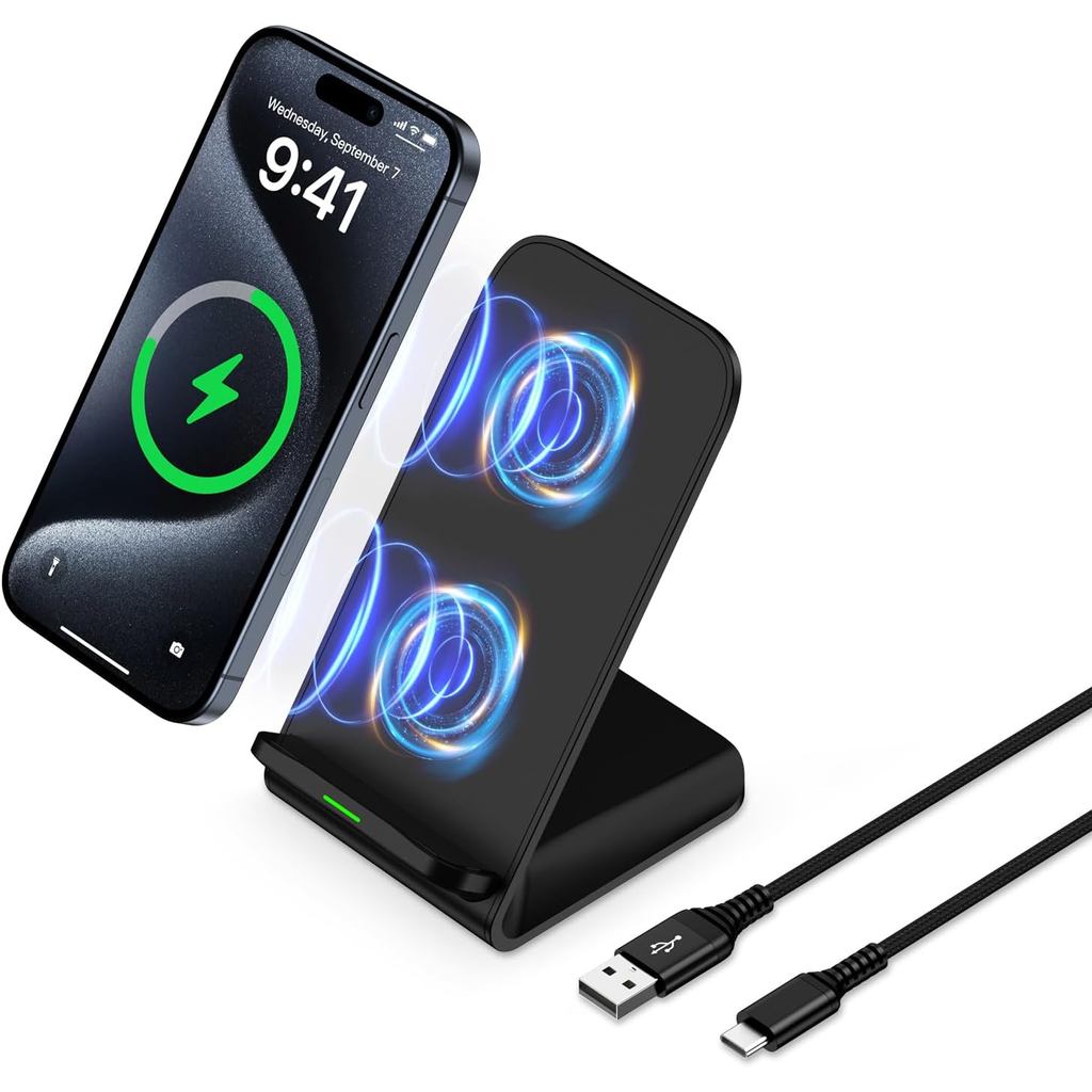 Suporte de Carregamento Sem Fio Samsung S26 Ultra 15W Carregamento Rápido para G