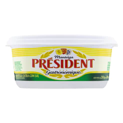Manteiga Extra com Sal Président