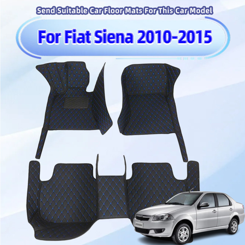 Tapetes De Carro Para Fiat Siena 2010-2015 Almofadas De Pé Tapete Acessórios Interiores Automóveis 2014 2013 2012 2011