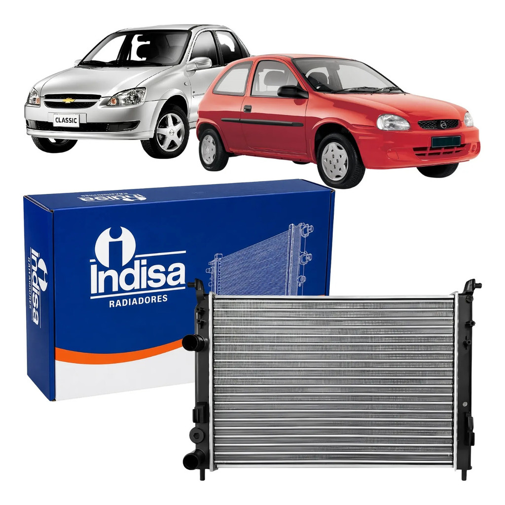 Imagem Radiador Agua Gm Corsa Wind Classic 1994 95 96 A 2016 C/ Ar